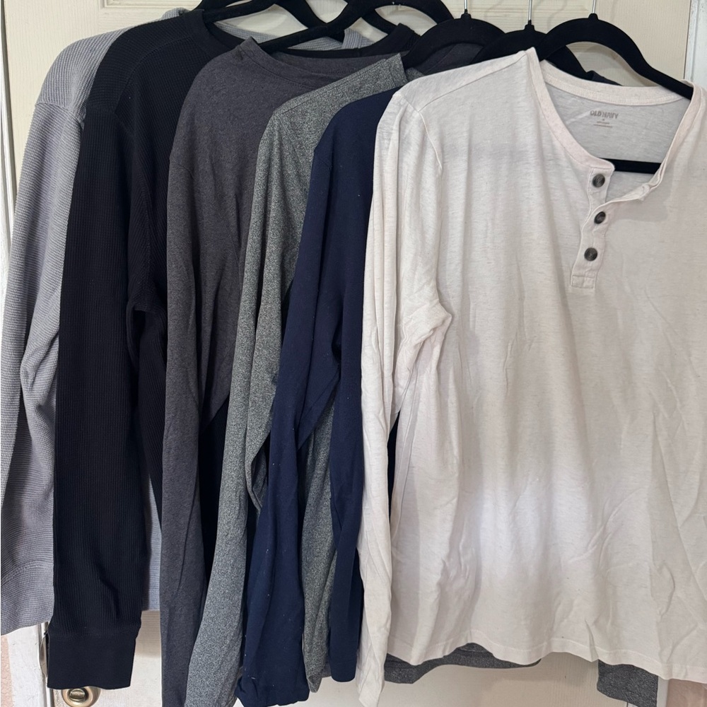 Lot of 6 Long Sleeves Sz M